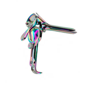 Allschoolabs Pederson Vu-More Vaginal Speculum  Titanium Coated