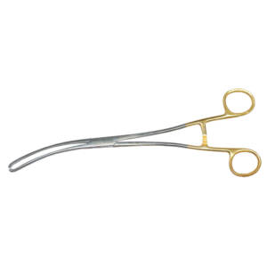 Allschoolabs Teale Tenaculum (10? Curved, 3?4 teeth, 5mm Wide)