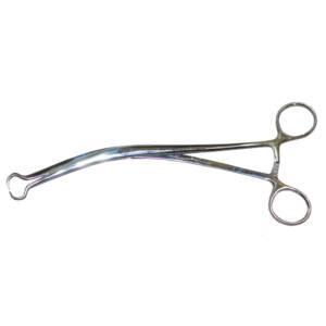 Allschoolabs Skene Single Tooth Tenaculum (Side Curve ? 10?)