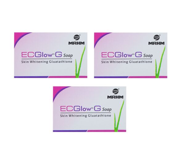 ECGLOW G SOAP ( 75 G ) (PACK OF 3)