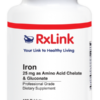 RxLink Iron 25 mg as Amino Acid Chelate & Gluconate