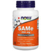 NOW Foods, SAMe (Disulfate Tosylate), 200mg, 60 Veg Capsules