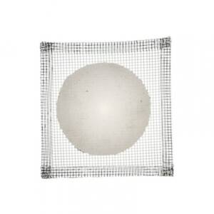 Ceramic Plate, Iron Wire With Ceramic Center, 70 MM