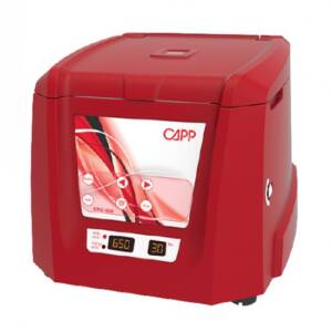 CAPP Rondo Clinical Centrifuge 6500 rpm6500 rpm / 3873 g for 8 x15 mL tubes.