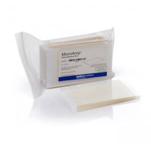 MICROAMP CLEAR ADHESIVE FILM, 100 PC