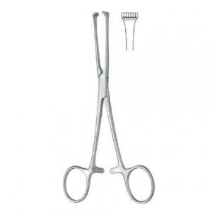 Artery Traction and Grasping Forceps ALLIS 5x6 teeth 155 mm