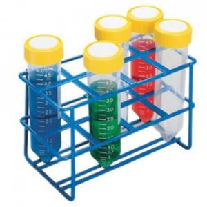 Coated Wire Racks Fit Tubes 25-30mm, (50mL)