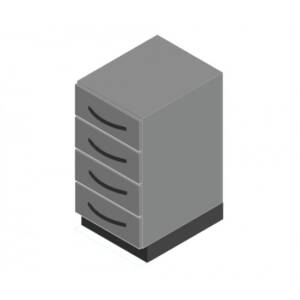 Base Cabinets with 4 drawers 500X550X870mm