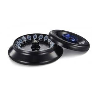 Aluminum alloy rotor for round bottom tubes ,18 x 5ml