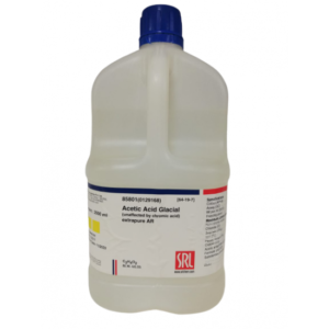 Acetic Acid Glacial Extra pure AR, 99.9% 2500 ML