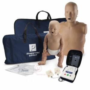 Adult CPR Manikin Kit with Feedback, Prestan UltraTrainer, and MCR Accessories