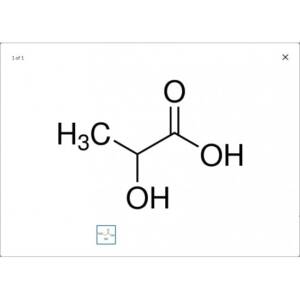 Lactic acid solution, ACS reagent, 85%, 1 kg