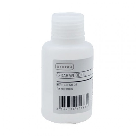 Cedarwood Oil Natural for microscopy 30 ml
