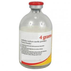 Ceftiofur sodium 5g
