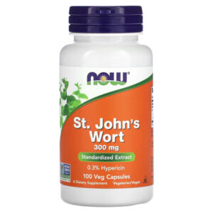 NOW Foods, St. John?s Wort, 300mg, 100 Veg Capsules