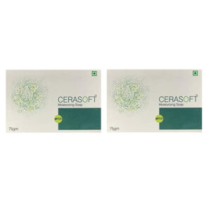 CERASOFT MOISTURIZING SOAP ( PACK OF 2 ) ( 75 GM )