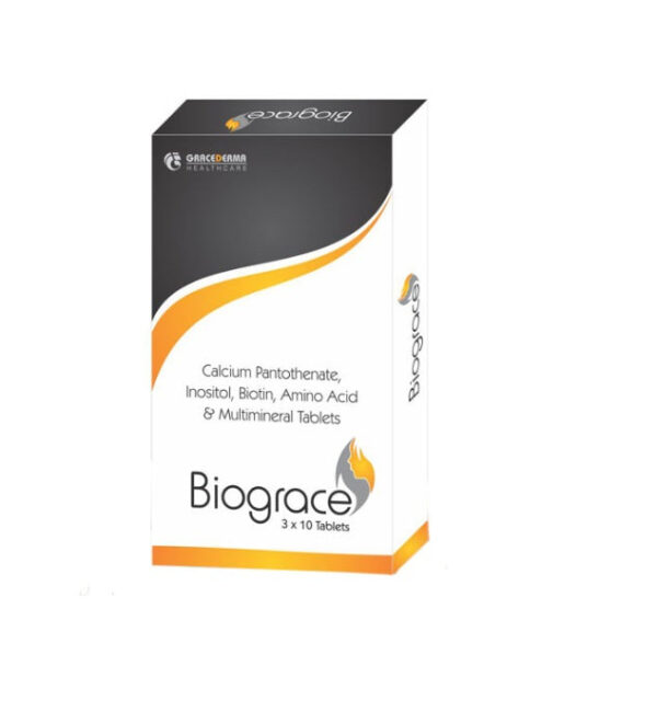 BIOGRACE tablet for hair growth  ( 30 TAB )