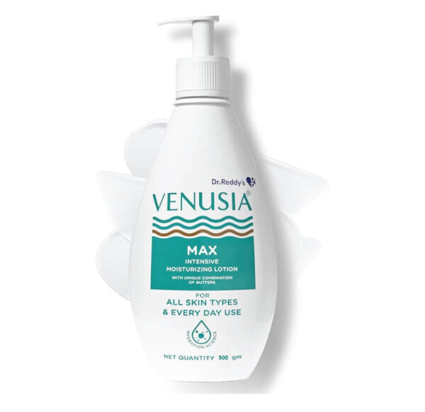 Venusia Max Intensive Moisturing Lotion, 500g