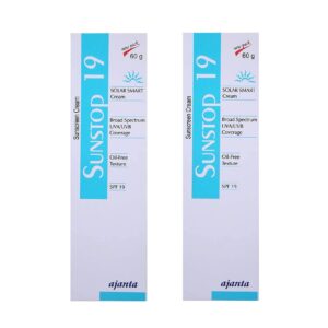 Sunstop 19 Cream SPF 19 (60GM) (PACK OF 2)