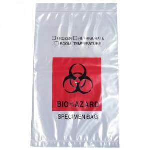 Biohazard Bag 14x16 Cm