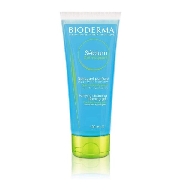 Bioderma Sebium Moussant Purifying Cleansing Foaming Gel, 100ML
