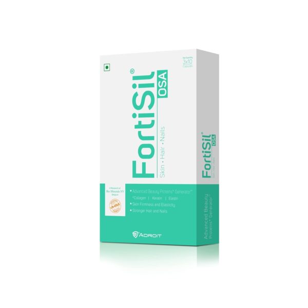 Fortisil OSA, 30 Capsules For Skin - Hair - Nails TAB, 30TAB