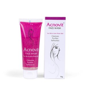Acnovit facewash for oily & acne prone skin ( 70 ml )