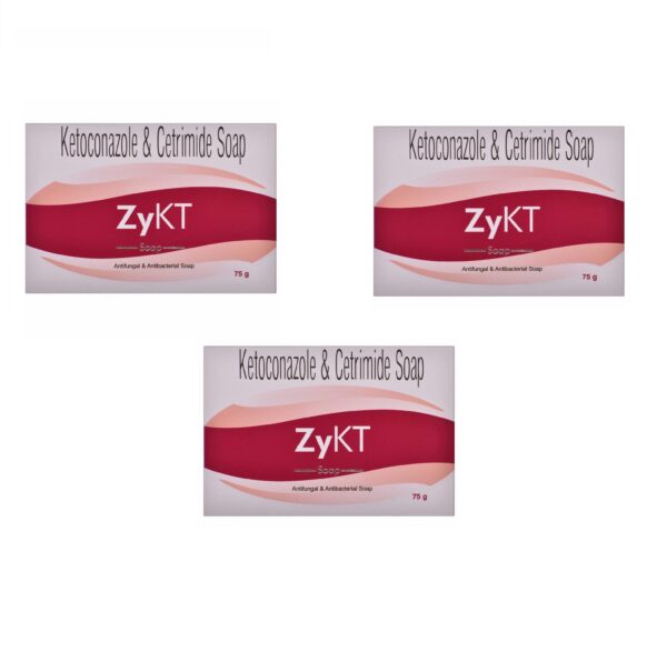 ZyKT Soap (75gm) (pack of 3)