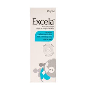 Excela Moisturiser for oily & acne prone skin, 50gm