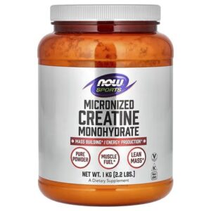 NOW Foods, Sports, Micronized Creatine Monohydrate 1kg