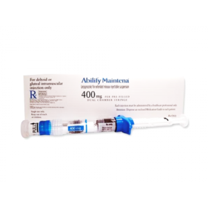 ABILIFY MAINTENA 400 MG ( ARIPIPRAZOLE ) IM PREFILLED SYRINGE