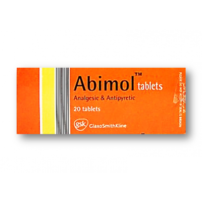 ABIMOL 500 MG ( PARACETAMOL ) 20 TABLETS