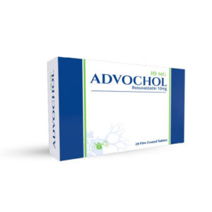 ADVOCHOL 10 MG ( ROSUVASTATIN ) 14 FILM-COATED TABLETS