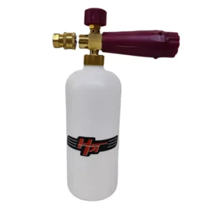 HPT ALI137B 200 Bar 1 L Car Washer Snow Foam Lance Bottle with Brass Adapter