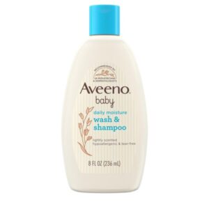 Aveeno BABY Daily Moisture Wash & Shampoo 236ml