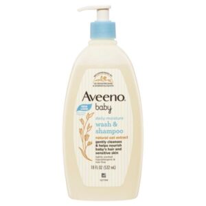 Aveeno BABY Daily Moisture Wash & Shampoo 532ml