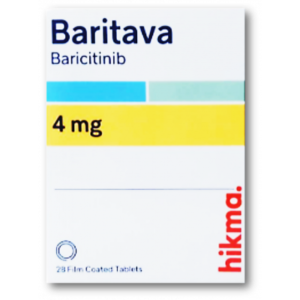 BARITAVA 4 MG ( BARICITINIB ) 28 FILM-COATED TABLETS