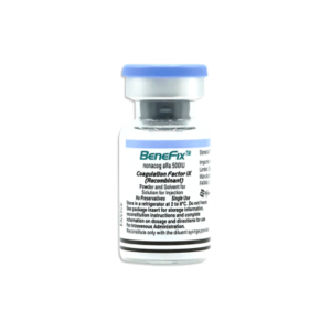 BENEFIX NONACOG ALFA 500 IU ( RECOMBINANT COAGULATION FACTOR IX ) SINGLE USE FOR IV INJECTION VIAL