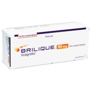 BRILIQUE 90 MG ( TICAGRELOR ) 56 FILM-COATED TABLETS