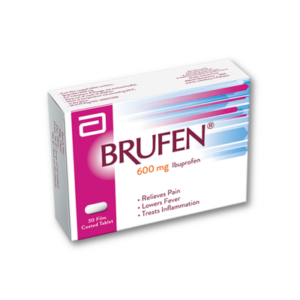 BRUFEN 600 MG ( IBUPROFEN ) 30 TABLETS
