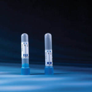 Blood Collection Tubes 2.5ML & 5ML Push Cap-Round Bottom-Lithium Heparin