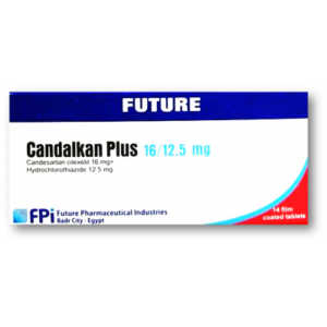 CANDALKAN PLUS 16 / 12.5 MG ( CANDESARTAN / HYDROCHLOROTHIAZIDE ) 14 FILM-COATED TABLETS