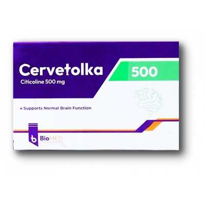 Buy Online - CERVETOLKA 500 MG ( CITICOLINE ) 20 CAPSULES - We Deliver ...
