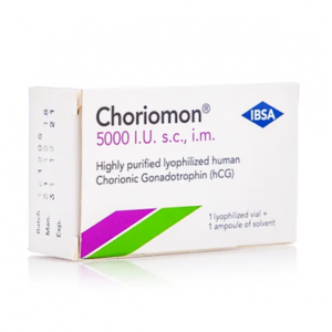 CHORIOMON 5000 I.U. ( HUMAN CHORIONIC GONADOTROPHIN ) I.M. VIAL