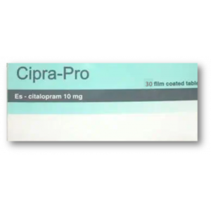 CIPRAPRO 10 MG ( ESCITALOPRAM ) 30 FILM-COATED TABLETS