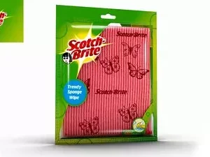 3M Scotch-Brite Trendy Sponge Wipe 2 Pc