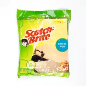3M Scotch-Brite Sponge Wipe Large 3 Pc