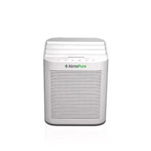 AtmoPure Air Purifier KJ300F Sleek Desktop - 400 SQFT HEPA 13 Filter+UV-C+Ionizer White