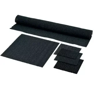 AS ONE Activated Carbon Filter 500x500 mm Black, UF-PU3-?500