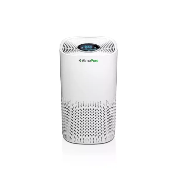 AtmoPure 258 sq ft Medical Grade HEPA 14 Air Purifier White- KJ255F